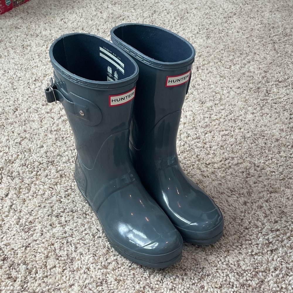 Hunter Gray Rain Boots